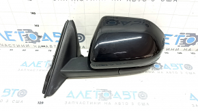 Зеркало боковое левое Ford Explorer 20-24 15+2 пинов, подсветка, поворотник, подогрев, память, автозатемнение, камера, BSM,черный глянец