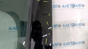 Дверь в сборе передняя левая Audi Q7 16-19 алюминий, keyless, серебро LZ7G, царапины на накладке