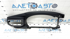 Deflectorul pentru conducta de aer al panoului frontal stânga Ford Explorer 20-24 negru cu crom