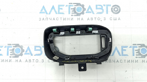 Накладка дефлектора воздуховода передней панели правая Ford Explorer 20-24 черная с хром