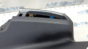Decorație deflector de conducte de aer panou frontal central Ford Explorer 20-24 negru cu crom, zgârieturi