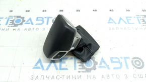 Ручка КПП Audi Q7 16-19 серая, потерта