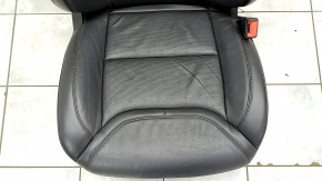 Пассажирское сидение Ford Explorer 20-24 с AIRBAG, электрическое, подогрев, вентиляция, кожа черно-коричневая, Platinum, трещина