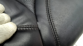 Пассажирское сидение Ford Explorer 20-24 с AIRBAG, электрическое, подогрев, вентиляция, кожа черно-коричневая, Platinum, трещина