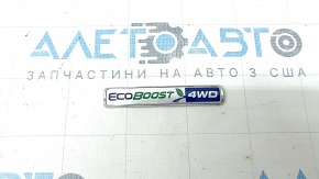 Эмблема надпись EcoBoost 4WD двери багажника Ford Explorer 20-24