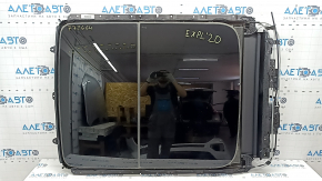 Ansamblu trapă Ford Explorer 20-23 perdea neagră, zgârieturi pe sticlă