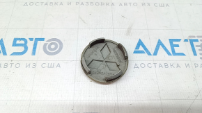 Центральный колпачек на диск Mitsubishi Outlander 14-21 серый, 59/53,5 мм, полезла краска
