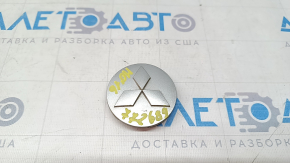 Центральный колпачек на диск Mitsubishi Outlander 14-21 серый, 59/53,5 мм, полезла краска