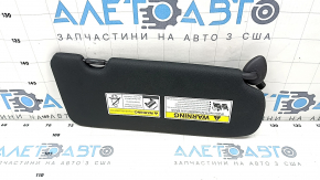 Козырек левый Honda CRV 23-26 черный, без крючка, с подсветкой