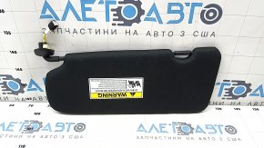 Козырек правый Honda CRV 23-26 черный, без крючка, с подсветкой