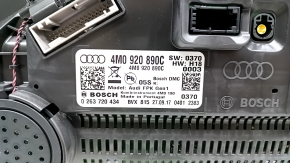 Щиток приборов Audi Q7 16-19 цифровой, 62к, под проекцию, царапины на стекле