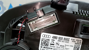 Щиток приборов Audi Q7 16-19 цифровой, 62к, под проекцию, царапины на стекле