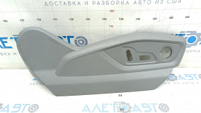 Trim lateral scaun pasager dreapta Audi Q7 16-19 gri