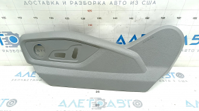 Накладка боковая водительского сидения левая Audi Q7 16-19 серая