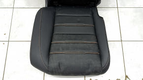 Задний ряд сидений 2 ряд правое Honda CRV 23-26 без airbag, кожа черная с оранжевой строчкой, перфорация, Sport Touring, Sport-L, под химчистку, примято