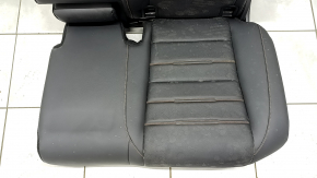 Задний ряд сидений 2 ряд левое Honda CRV 23-26 без airbag, кожа черная с оранжевой строчкой, перфорация, Sport Touring, Sport-L, под химчистку, примято