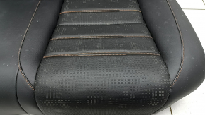 Задний ряд сидений 2 ряд левое Honda CRV 23-26 без airbag, кожа черная с оранжевой строчкой, перфорация, Sport Touring, Sport-L, под химчистку, примято