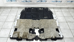 Покрытие пола заднее Honda CRV 23-26 HEV черное, под чистку
