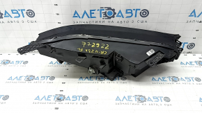 Фара передняя левая Honda CRV 23-26 LED с черным глянцевым молдингом