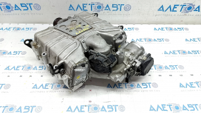 Компрессор в сборе Audi Q7 16-19 3.0T с дроссельной заслонкой и интеркулерами, с муфтой, 62к