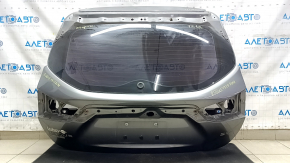 Дверь багажника голая со стеклом Nissan Rogue Sport 17-22 графит KAD, примятости