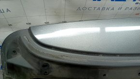 Дверь багажника голая со стеклом Nissan Rogue Sport 17-22 графит KAD, примятости