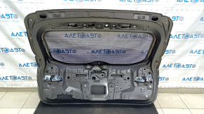 Дверь багажника голая со стеклом Nissan Rogue Sport 17-22 графит KAD, примятости