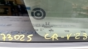 Форточка глухое стекло задняя левая Honda CRV 23-26 тонировка, хром, царапины на хроме
