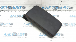 Cotiera consolei centrale Honda CRV 23-25 piele neagra cu cusaturi portocalii, pentru curatare