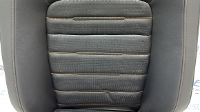 Tapițerie scaun șofer Honda CRV 23-25 încălzită, piele neagră cu cusături portocalii, Sport Touring, Sport-L, lovituri, pentru curățare