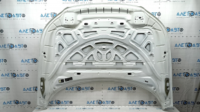 Капот голый Volvo XC40 19-26 алюминий, белый 707