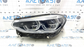 Фара передняя левая в сборе BMW X3 G01 X4 G02 18-21 LED ADAPTIVE, с креплением, с уплотнителем