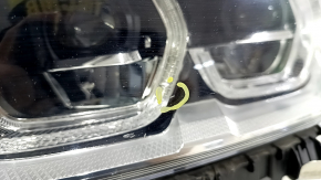 Фара передняя левая в сборе BMW X3 G01 X4 G02 18-21 LED ADAPTIVE, с креплением, с уплотнителем