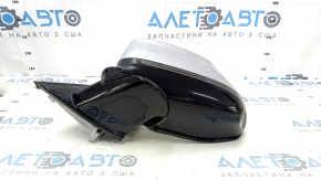 Зеркало боковое левое в сборе BMW X3 G01 18-21 9 пинов, поворотник, BSM, камера, автозатемнение, серебро