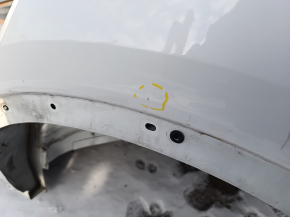 Четверть крыло задняя левая Volvo XC40 19-26 на кузове, белая, тычка