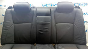 Задний ряд сидений 2 ряд Lexus ES350 07-09 кожа черная, царапины, белая пятно