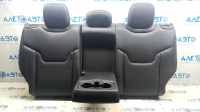 Задний ряд сидений 2 ряд Jeep Compass 17-18 кожа черная, верхняя часть в сборе