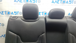 Задний ряд сидений 2 ряд Jeep Compass 17-18 кожа черная, верхняя часть в сборе