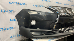 Бампер передний в сборе Lexus RX350 RX450h 13-15 рест под омыватель, 17 позиций