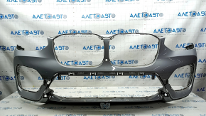 Bara fata goala BMW X3 G01 18-21 LUXURY-Line pentru senzori de parcare si camera, alba, bare de protectie, fisuri in elemente de fixare
