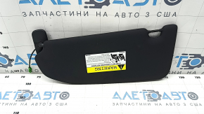 Козырек правый Volvo XC40 19-26 черный, без крючка, с подсветкой
