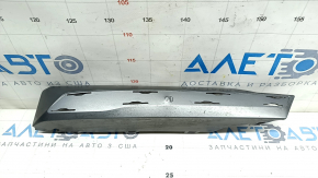 Decorație grilă inferioară bară față dreapta BMW X3 G01 18-21 gri sub moldura, nisip