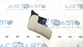Ручка открытия замка капота VW Passat b7 12-15 USA бежевая, с кронштейном, потерта