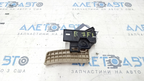Ручка открытия замка капота VW Passat b7 12-15 USA бежевая, с кронштейном, потерта