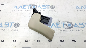 Ручка открытия замка капота VW Passat b7 12-15 USA бежевая, с кронштейном, потерта