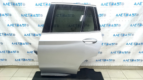 Дверь в сборе задняя левая BMW X3 G01 18-24 серебро A83, keyless, тонировка, тычка