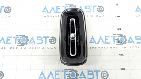 Deflector de conducte de aer panou frontal stânga Volvo XC40 19-25 negru lucios