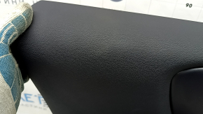 Garnitură uși față stânga Volvo XC40 19-25 negru, cotieră piele neagră, cu suprapunere gri-negru, Harman Kardon, cu braț, iluminare din spate, dent, pentru curățare