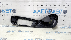 Накладка пассажирского сидения боковая правая BMW X3 G01 18-21 черная, 2 части, царапины