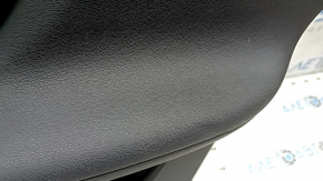 Обшивка двери карточка передняя правая Volvo XC40 19-26 черная, подлокотник кожа черная, с накладкой черно-серая, Harman Kardon, с рукой, подсветка, вмятины, царапины, под чистку